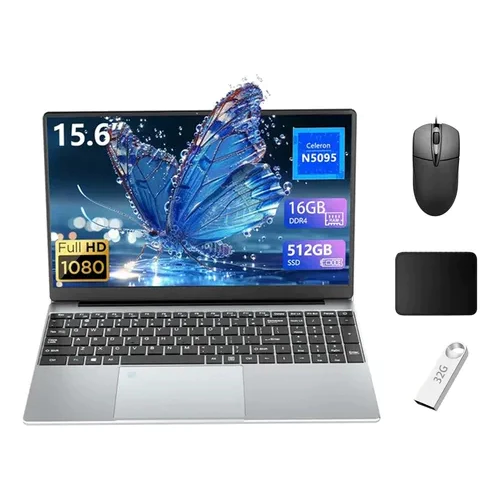 Notebook Gamer 15,6 Polegadas Intel N5095 (2025) – Potência e Desempenho para Você.