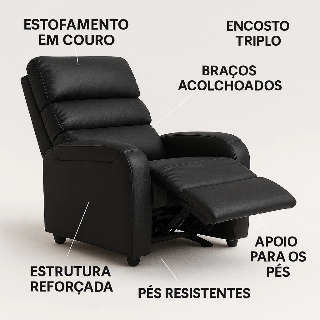 Arquitetura do Relaxamento: A Poltrona de Gestão de Conforto Madri! 🛋️✨